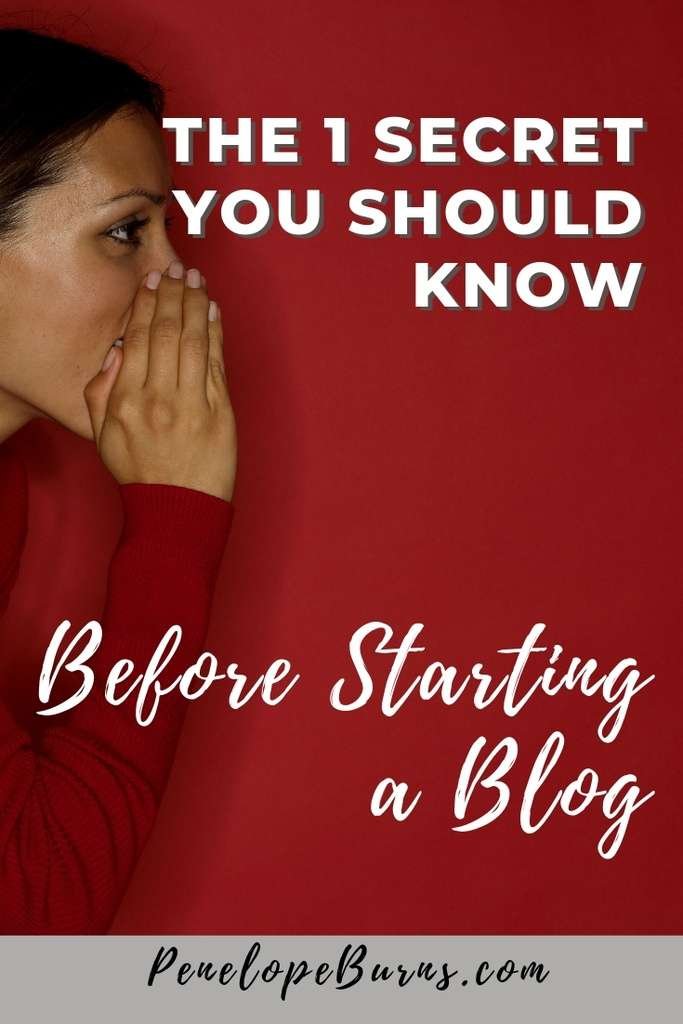 Person whispering a secret on a red background